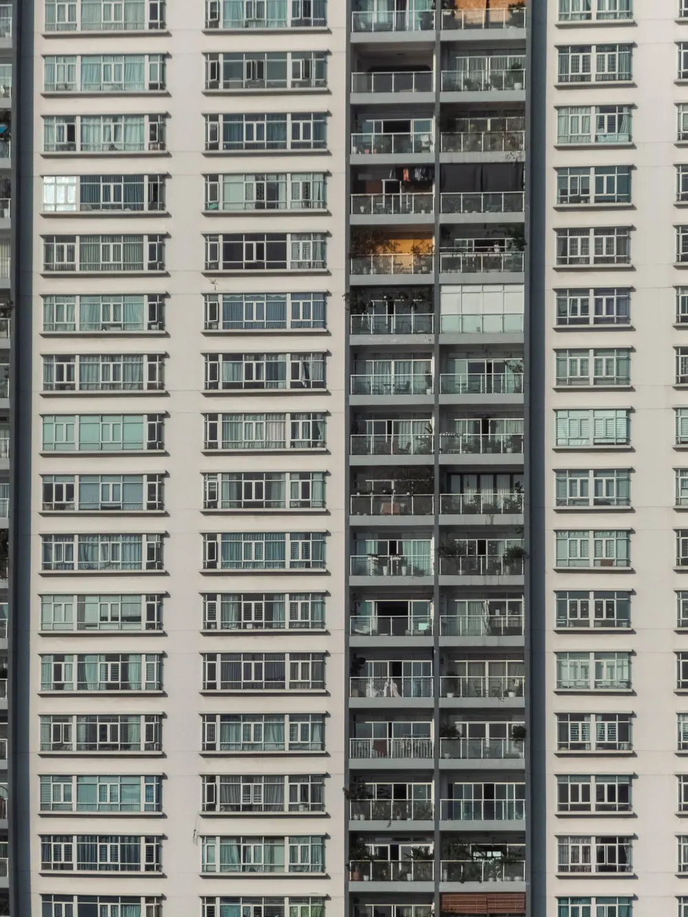 Multi-family mixed-use building exterior